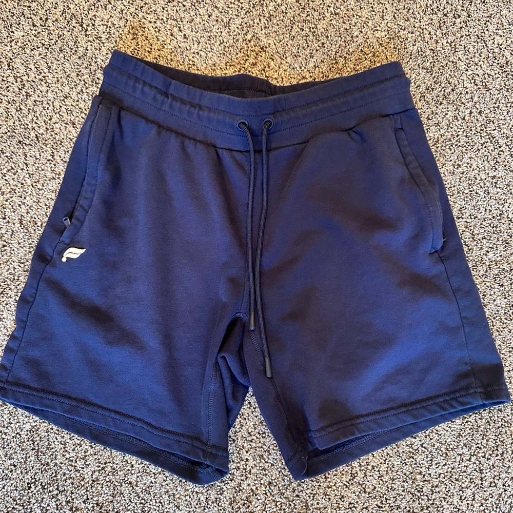 Fabletics Navy Fleece Shorts